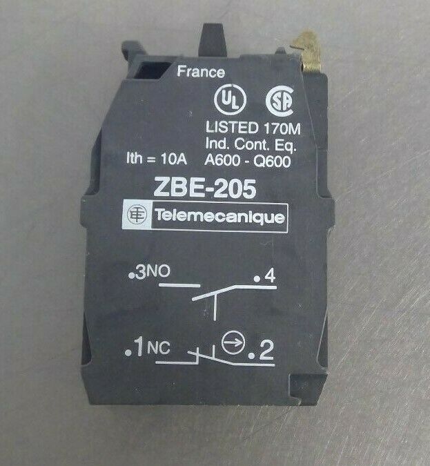 Telemecanique ZBE-205 Contact Block                               4D