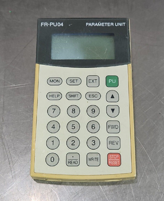 Mitsubishi Electric FR-PU04 Operator Interface Drive Parameter Unit.      Loc 2E