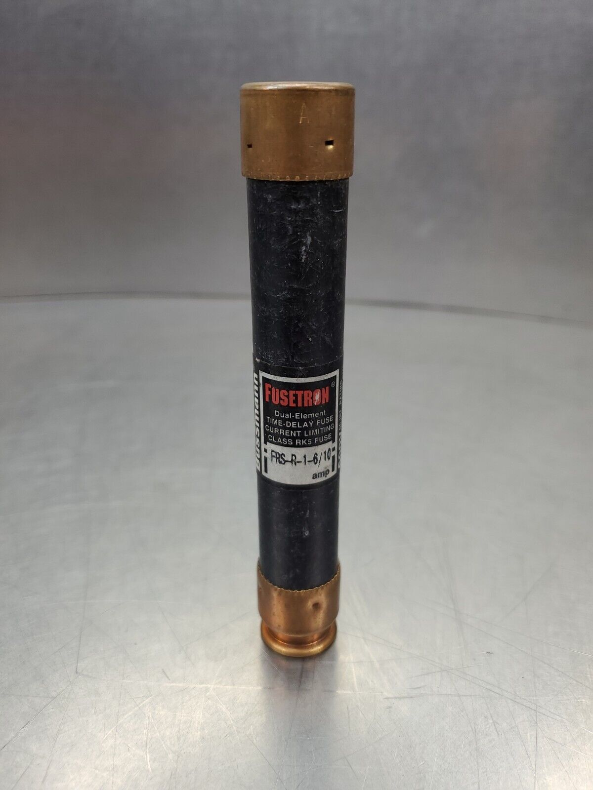 Bussmann Fusetron FRS-R-1-6/10 Fuse, 600V 10AMP.                        4D-BOX#4
