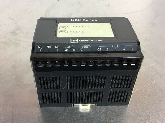 CUTLER-HAMMER D50 SERIES D50ER14 /A1 14 I/O EXP REAY OUT.    3B
