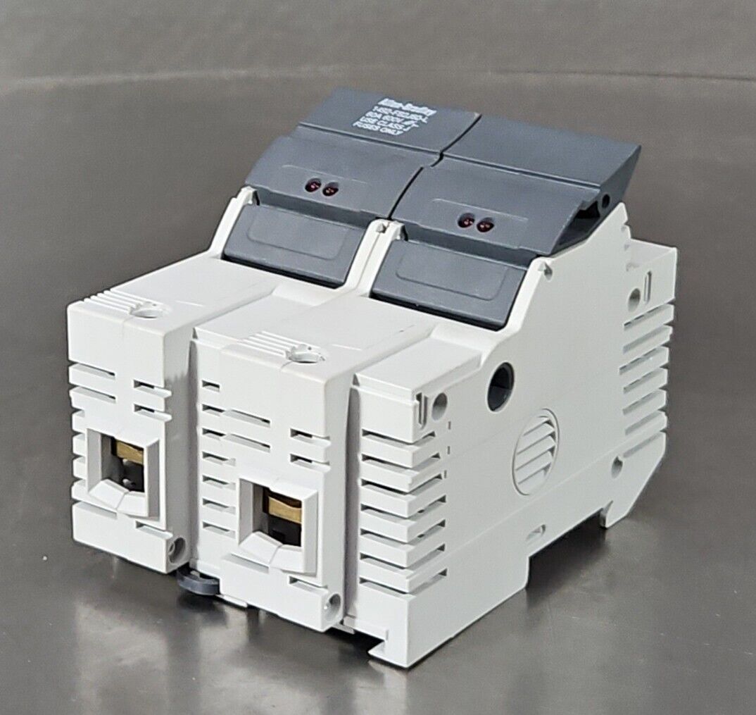 Allen Bradley 1492-FB2J60-L Fuse Holder Ser B. 600V, 60A. 2 Poles.        4D-18