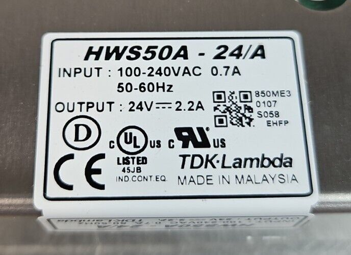 TKD-Lambda HWS50A-24/A Power Supply Module.                                4D-21