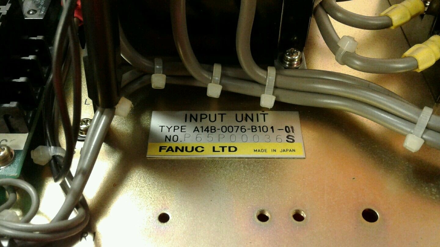 FANUC Input Unit A14B-0076-B101-01                                          4E-2