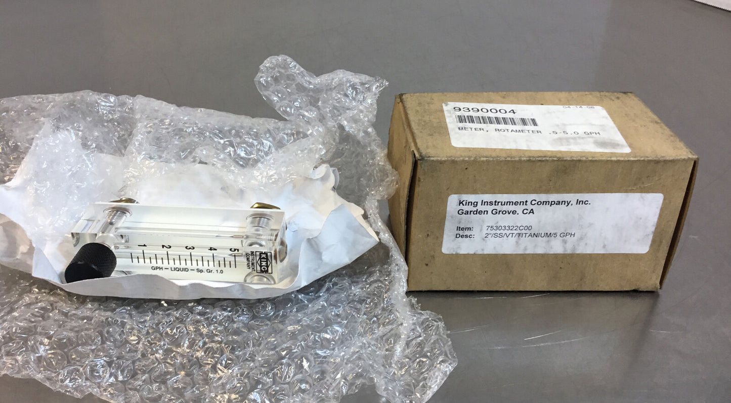 KING INSTRUMENTS  75303322C00  AIR FLOW METER      3B-5