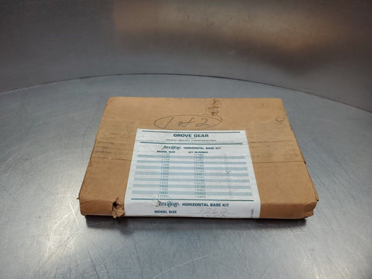 Grove Gear FLEXALINE Kit#12190 (M#1262) Horizontal Base Kit.               4E-28