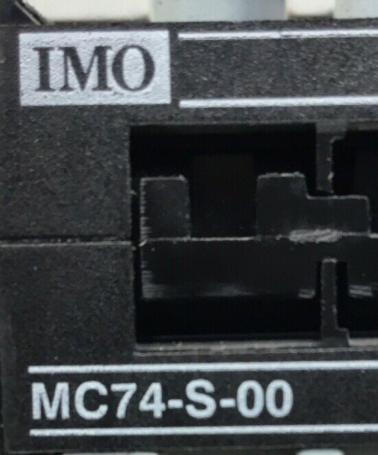 IMO MC74-S-00400 Contactor AC3 400VAC 3 Pole 74A   4B