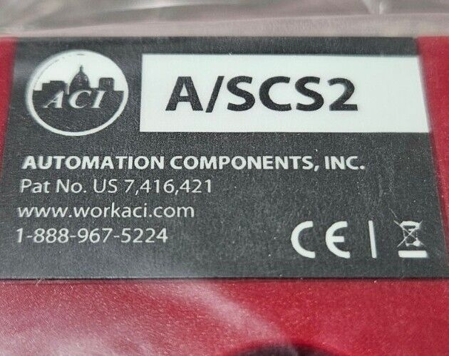 Automation Components A/SCS2 Fixed Current Switch.                      Loc3E-30
