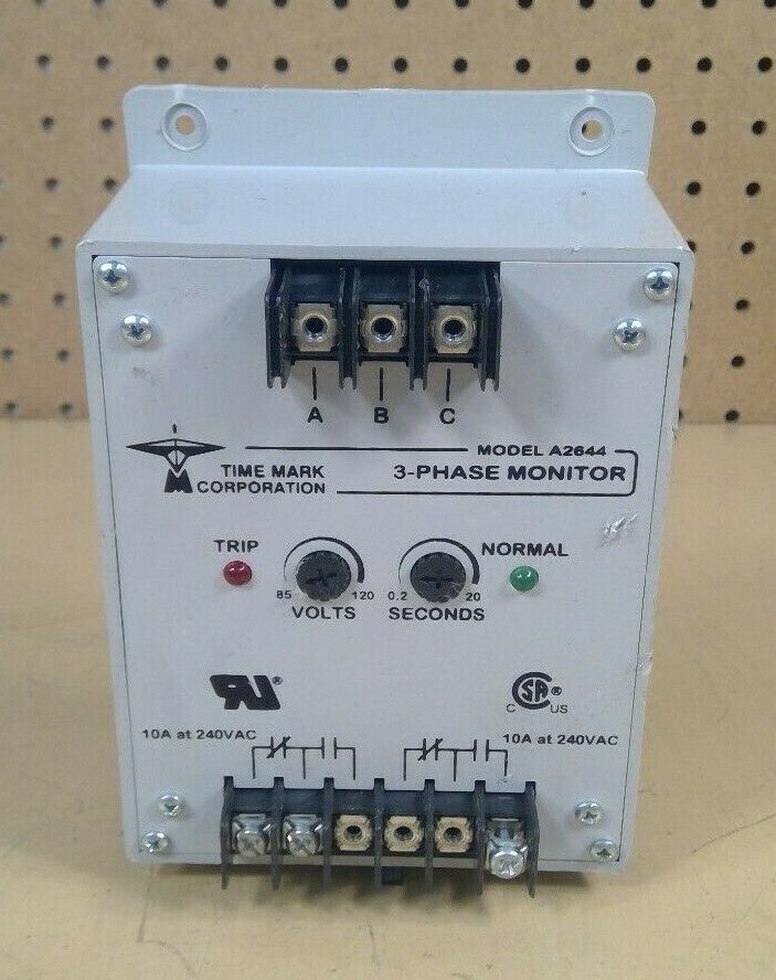 Time Mark Corporation A2644 3-Phase Monitor                            5C
