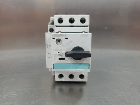 Siemens Sirius Manual Motor Control 3RV1021-1HA10 Circuit Breaker.         4E-14