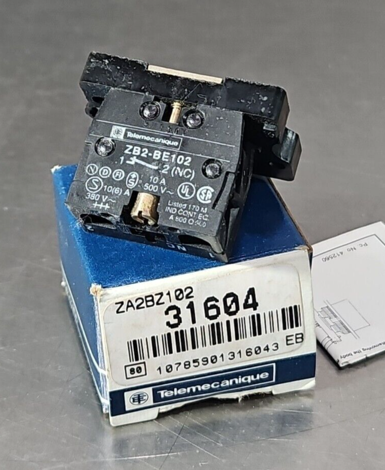 TELEMECANIQUE ZA2BZ102 CONTACT BLOCK.                                   Loc4A-6