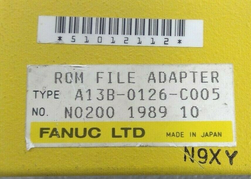 Fanuc LTD A13B-0126-C005 ROM File Adapter                                     4G