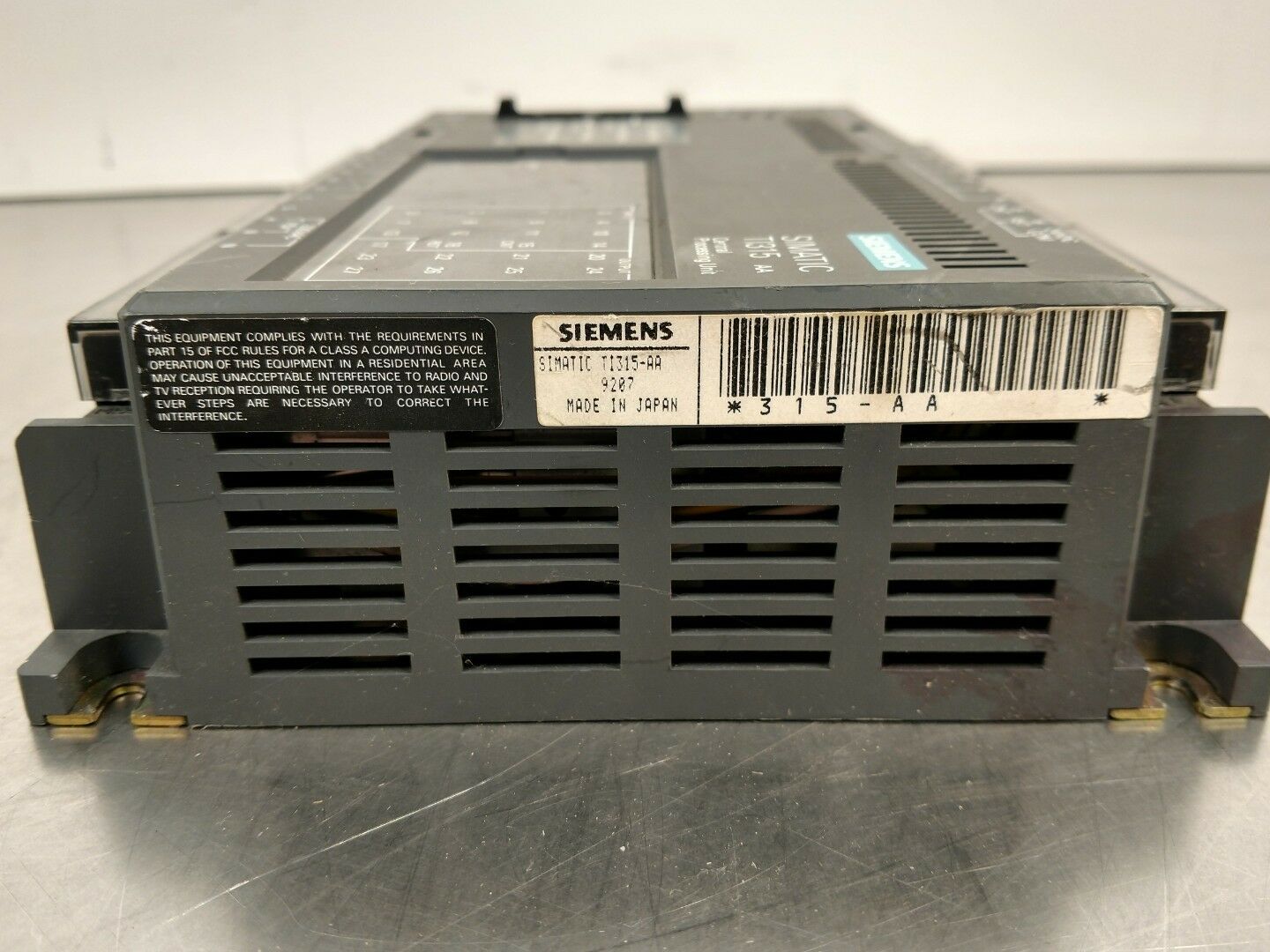 Siemens Simatic TI315 AA Central Processing Unit                            3D-9