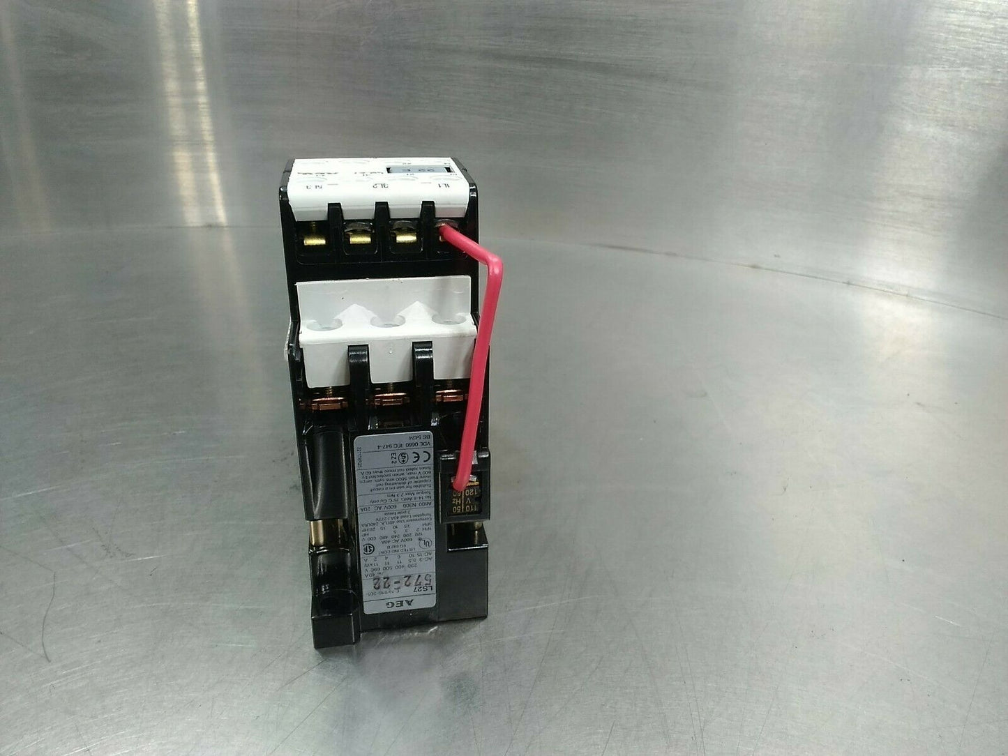 AEG MOTOR CONTROL CONTACTOR LS27-572-25      STC4