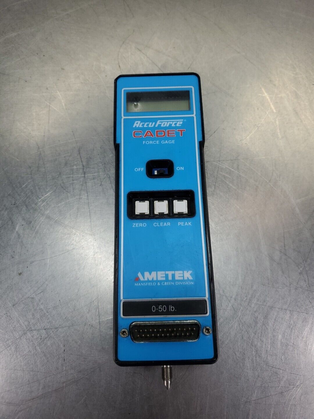 Ametek AccuForce Cadet Force Gage Unit. 5E-17 – Palmetto Automation Inc.