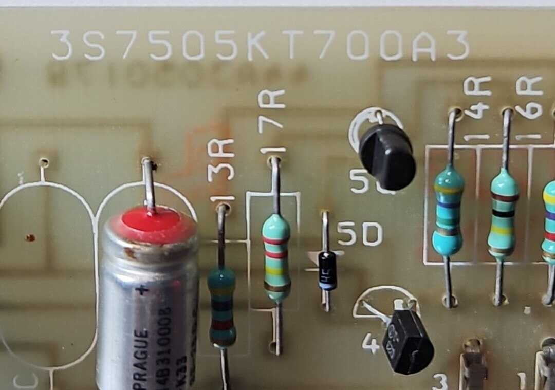 General Electric 3S7505KT700A3 Time delay module.                Loc3D21