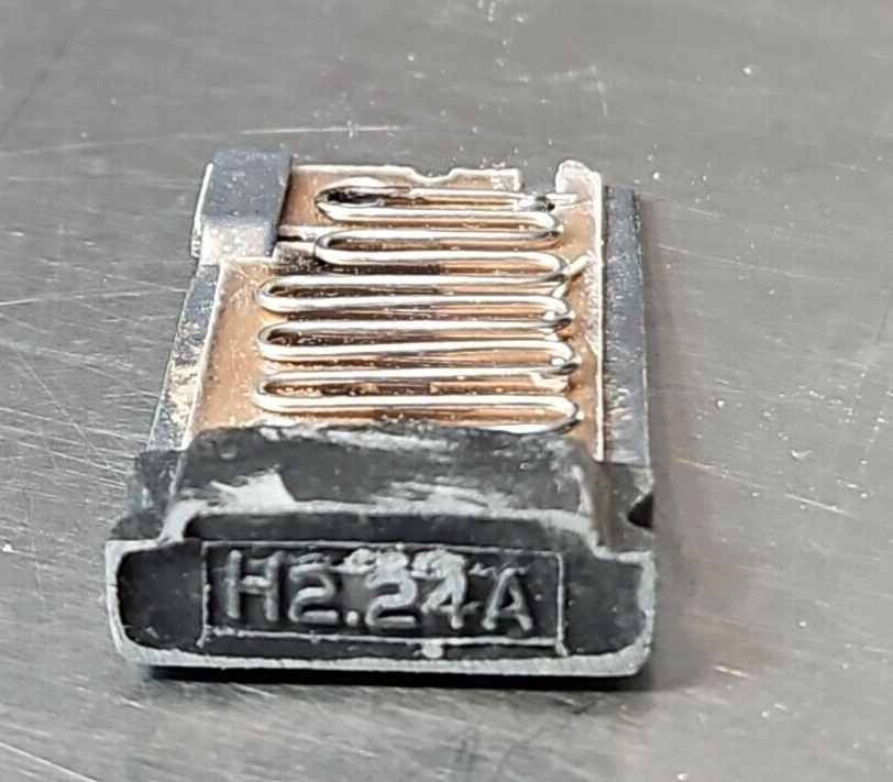 General Electric 123H224A thermal overload heater element Lot of 3       Loc4B25
