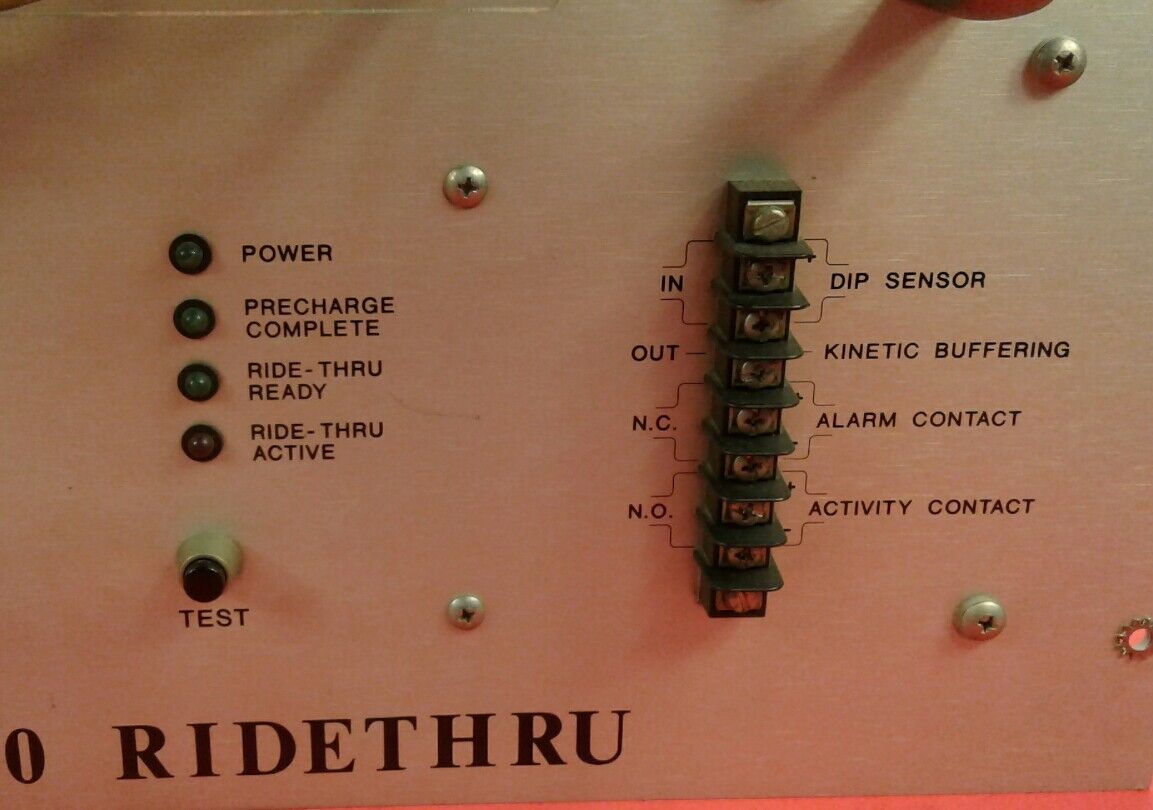 BONITRON M3460-4B1-024A Model 3460 Ridethru 460V.      4F