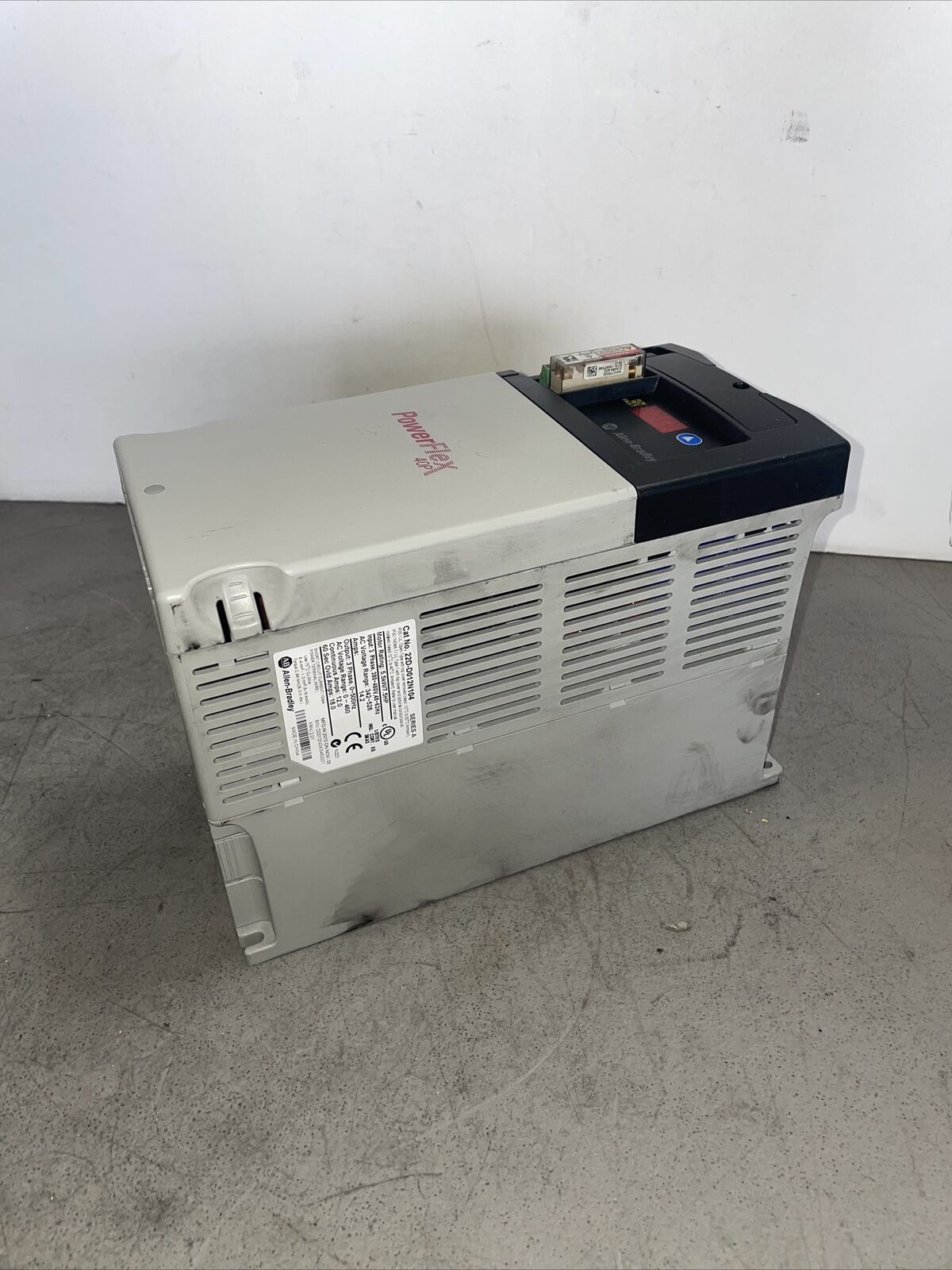 Allen Bradley 22D-D012N104 Series A Power Flex 40P AC Drive, 5.5kW/7.5HP - @1D