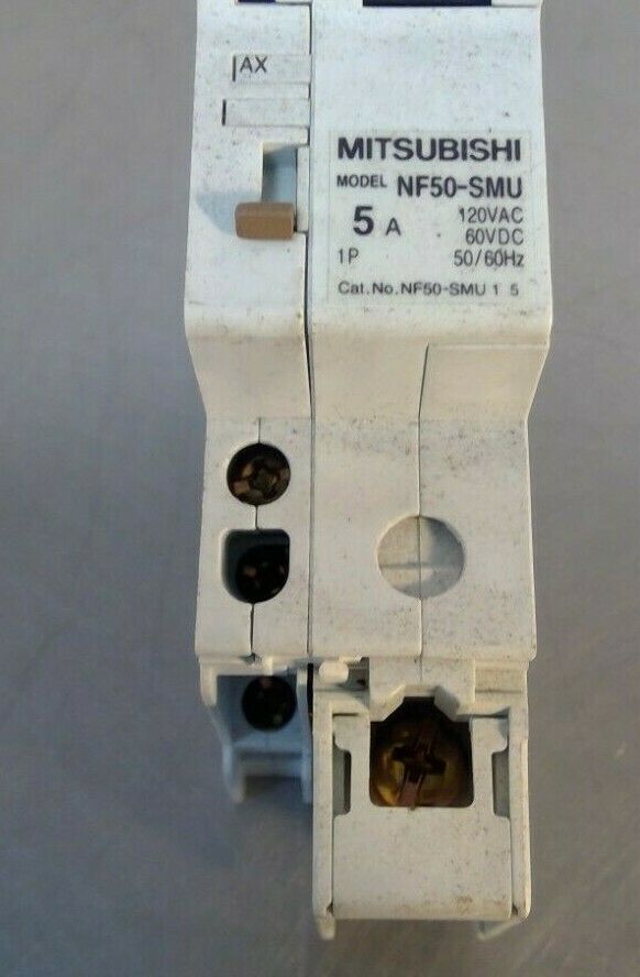 Mitsubishi Electric -  NF50-SMU 1 5 - 1P 5A No-Fuse Breaker - AX-05SMU        4D