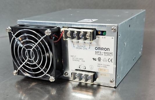 Omron S8PS-60024C 24Vdc 27A Power Supply.                                 4C-26