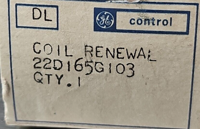 General Electric 22D165G103 220V 60HZ Coil.                   Loc4C30