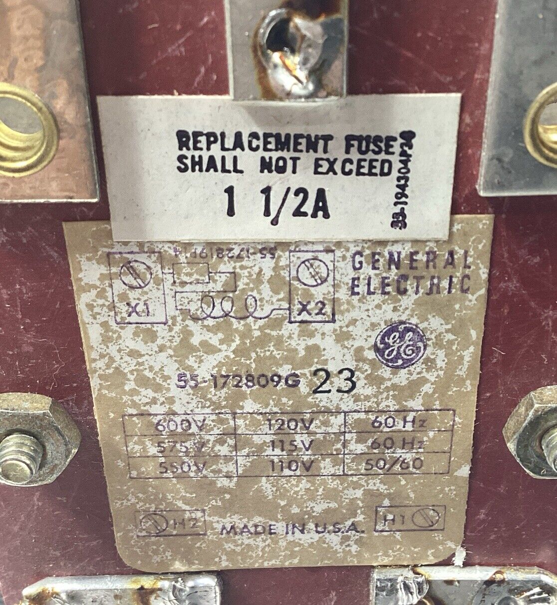 GE Control Transformer Kit  CR308XT205A         4E-30