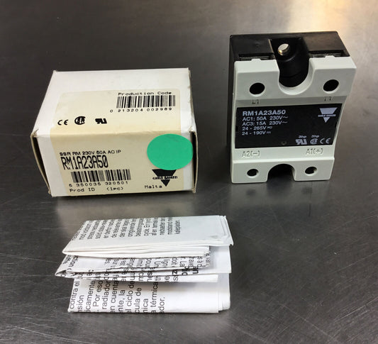 Carlo Gavazzi  RM1A23A50  Solid State Relay 50A 230V     4H