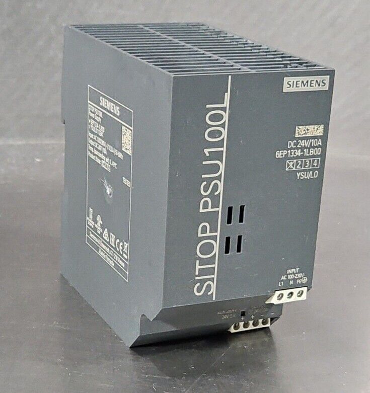 Siemens 6EP1334-1LB00 SITOP PSU100L Power Supply.                          4E-22