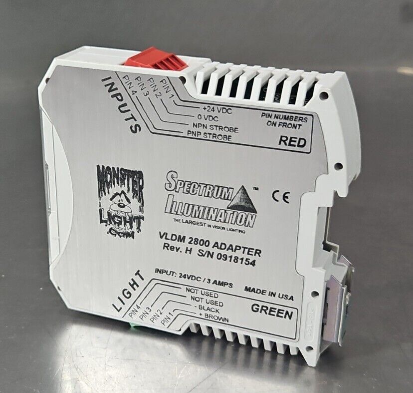 Spectrum Illumination VLDM 2800 Adapter, 24VDC, 3 Amp.                Loc 4E-18