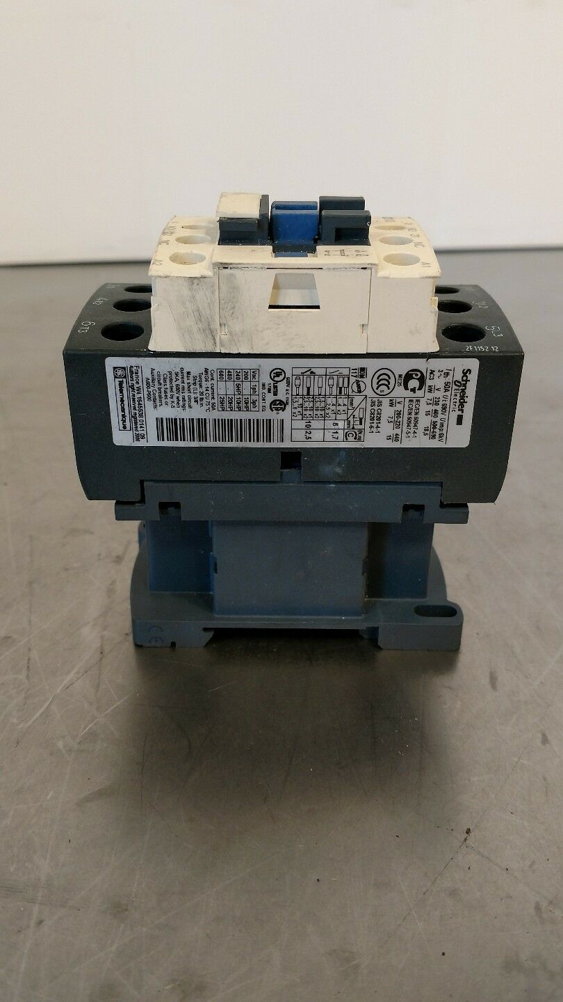 SCHNEIDER ELECTRIC LC1D32 CONTACTOR                                        4E-12