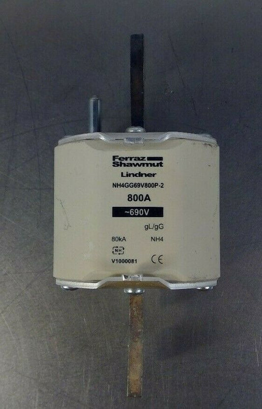 Ferraz Shawmut - Lindner - NH4GG69V800P-2 - 800A ~690V                        4G