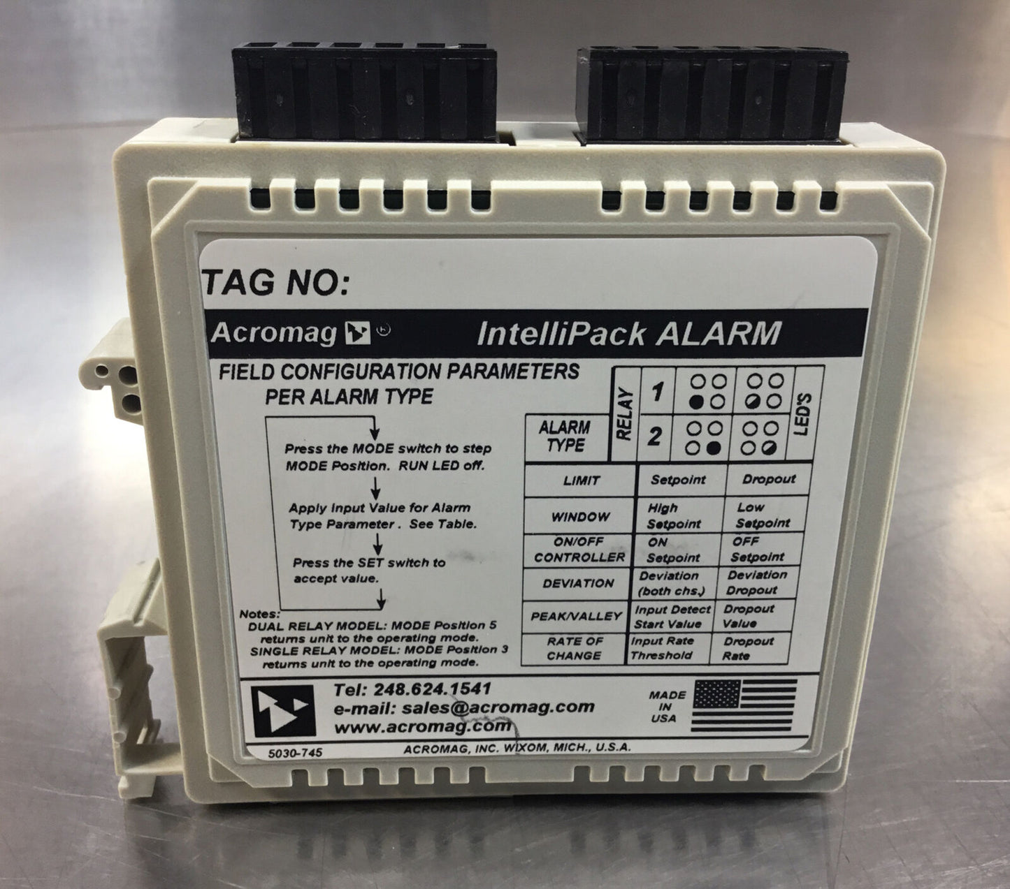 ACROMAG  811A-0100  IntellaPack Alarm     3E-27