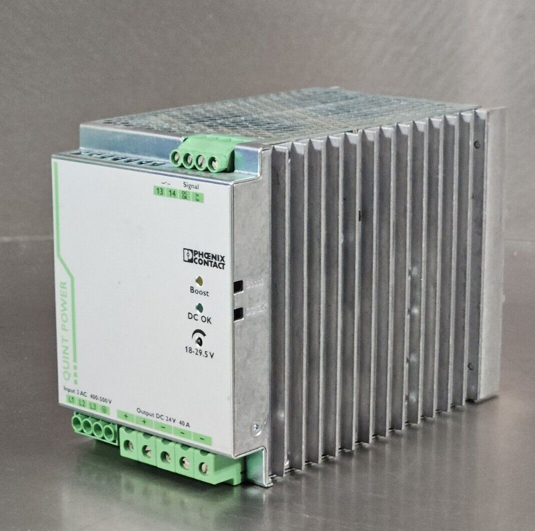 Phoenix Contact QUINT-PS/3AC/24DC/40 Power Supply.                         4E-24