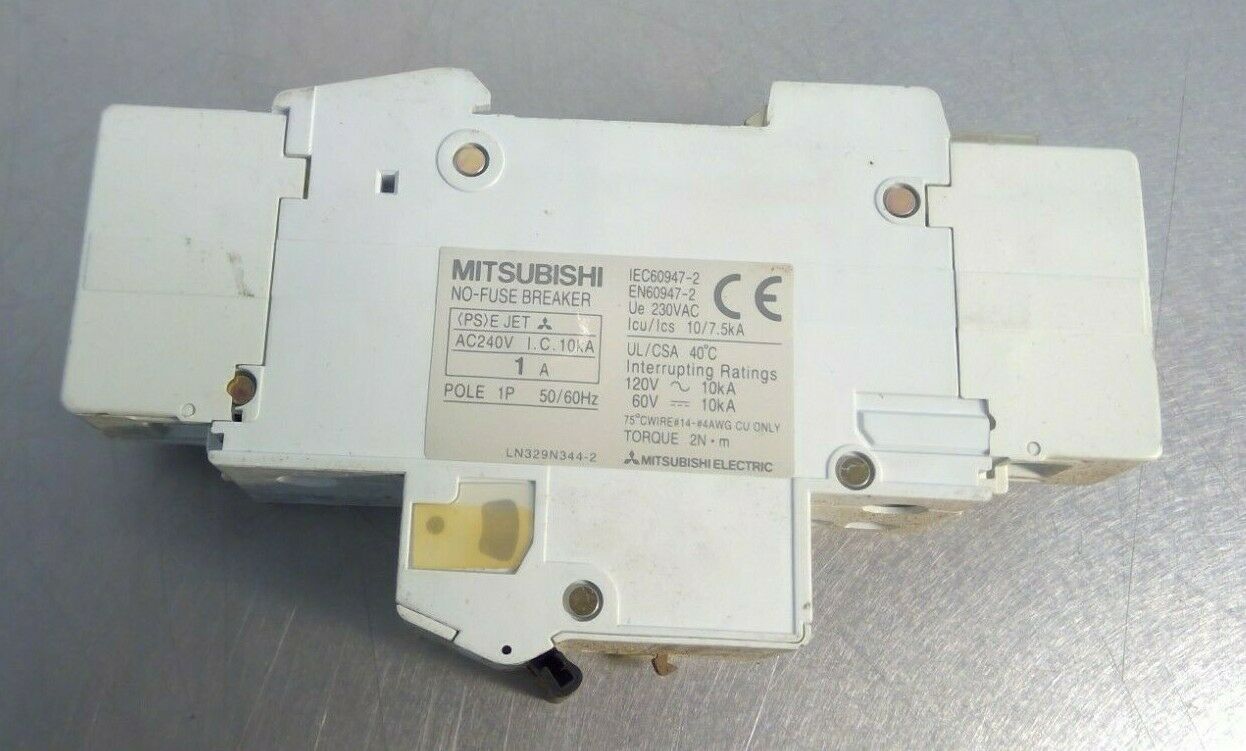 Mitsubishi Electric -  NF50-SMU 1 1 - 1P 1A No-Fuse Breaker - AX-05SMU        4D