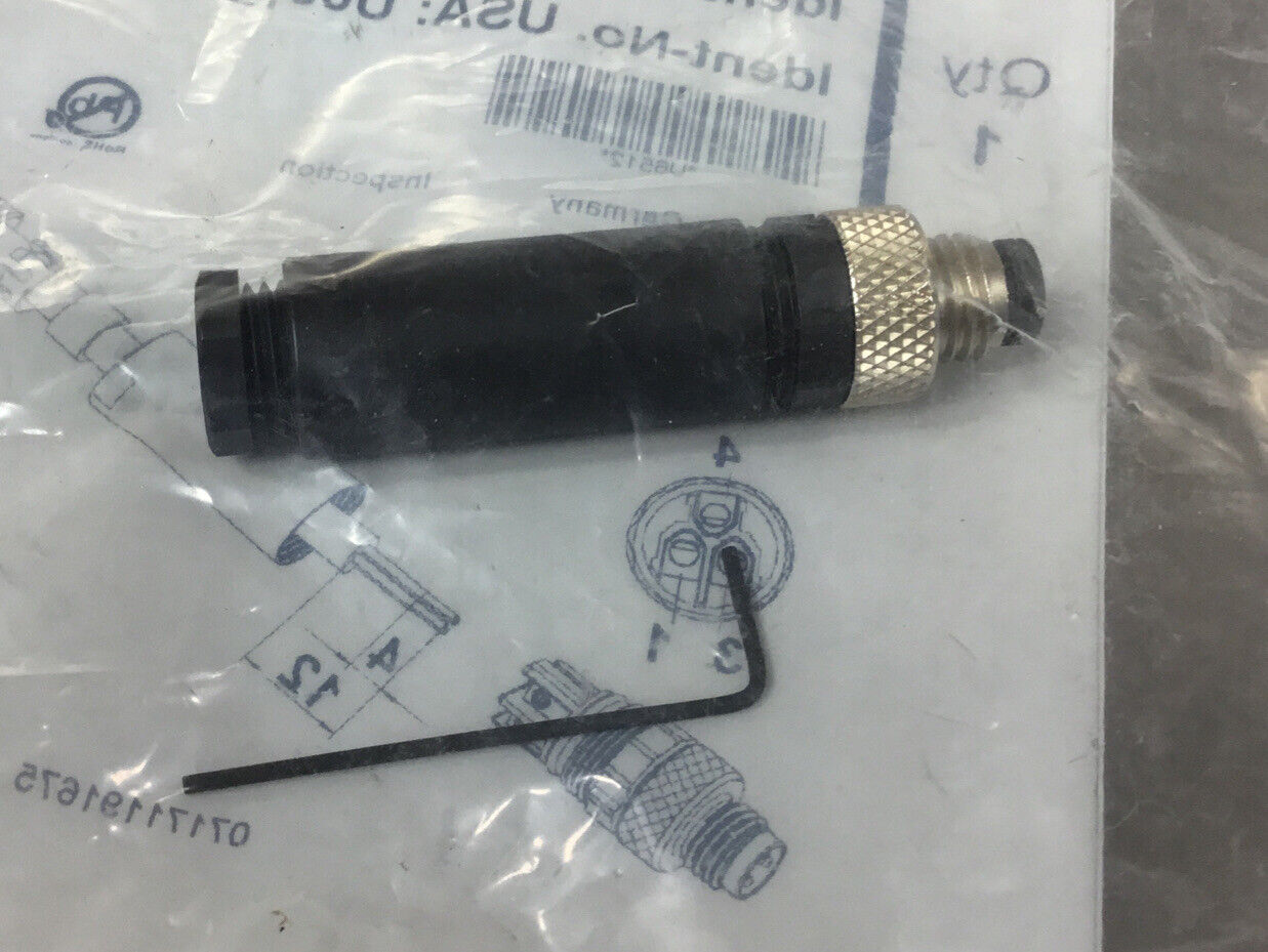 TURCK  B 5131-0  Connector “Sealed In Bag”     5E