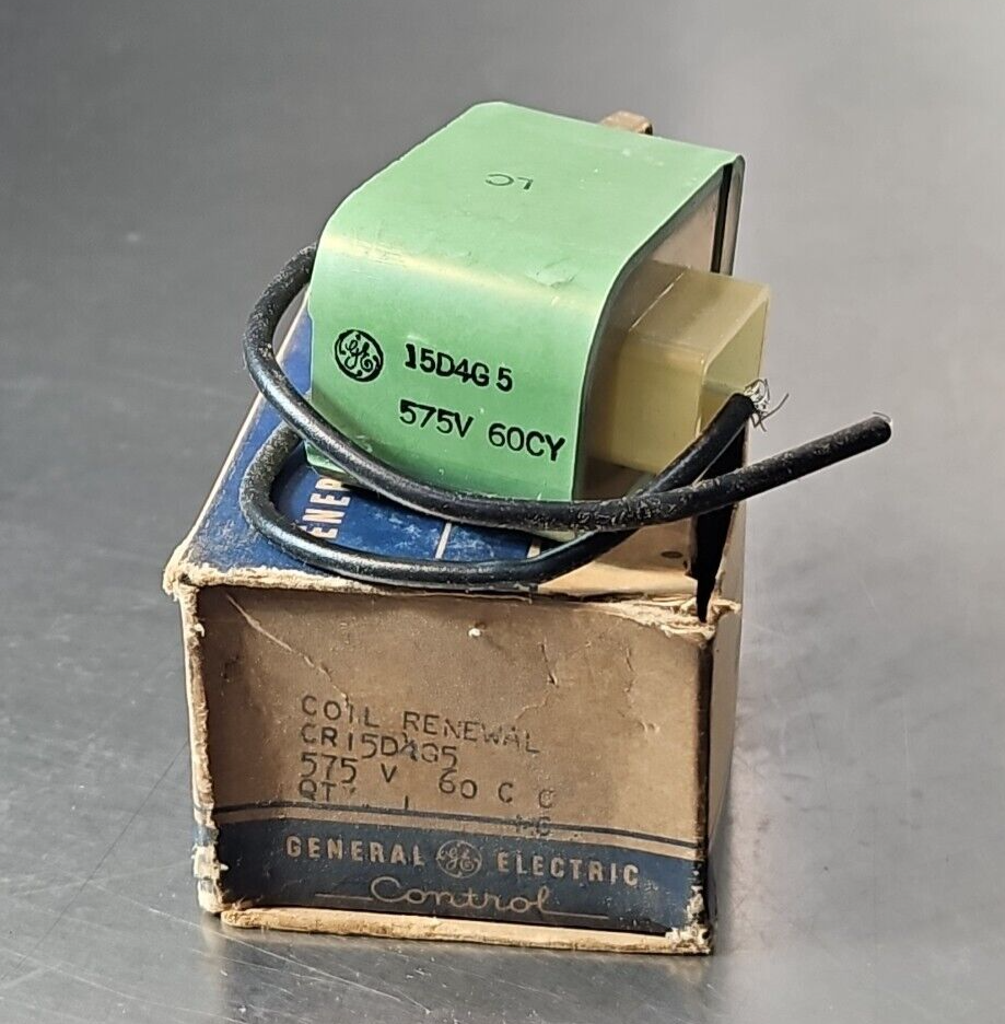 General Electric 15D4G5 Coil renewal.                      Loc4E14