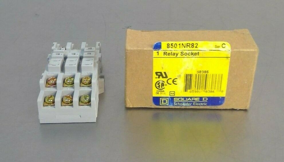 Square D - 8501NR82 Series C Relay Socket                                     4H