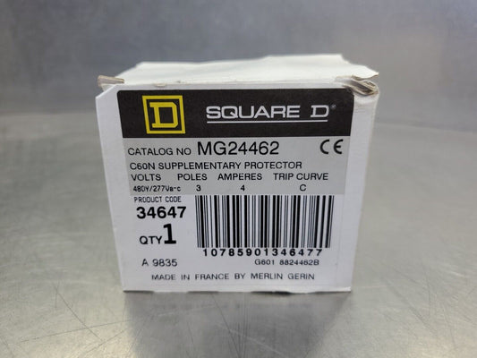 SQUARE D MG24462 4A SUPPLEMENTARY PROTECTOR.                               4E-21