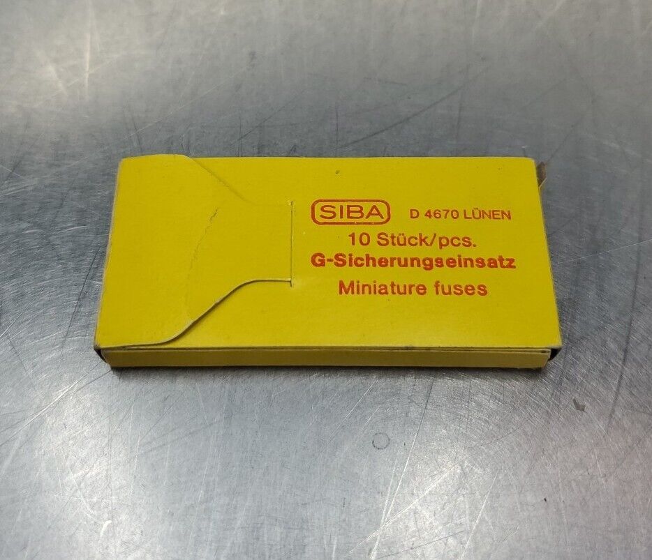 Siba L-Nr. 70-123-40 20A 250V Fuse - (6,35x32mm) Lot of 8.                 4E-21