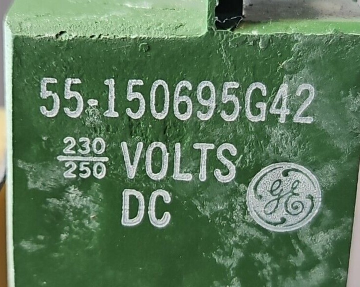 General Electric 55-150695G42 Magnetic Coil 230/250VDC.          Loc4D23