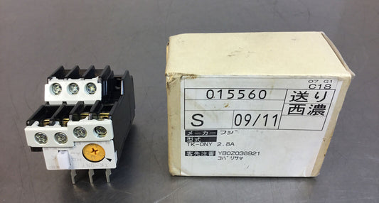 Fuji Electric  TK-0NY  Thermal Overload Relay 2.8-4.2A   4NK0AAM Y   4H