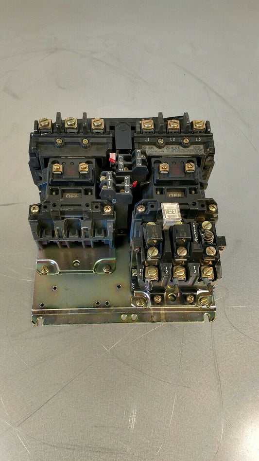 ALLEN BRADLEY MOTOR STARTER NEMA Size 0 505-A0D-9 SERIES C                 4E-11
