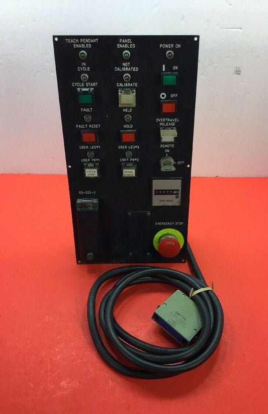 FANUC OPERATOR'S PANEL A05B-2051-C121 CNC With Cable MR-50LW.   2A