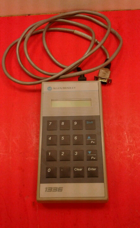 ALLEN BRADLEY 1336-MOD-E1 PROGRAMMING T3ERMINAL Ser A 12VDC  0.150A.    3B