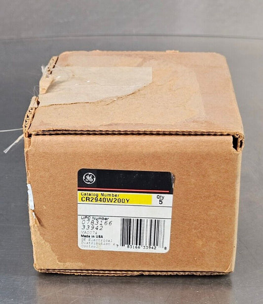 GE CR2940W200Y Pushbutton Rings - Box w/5.                            Loc4B-25