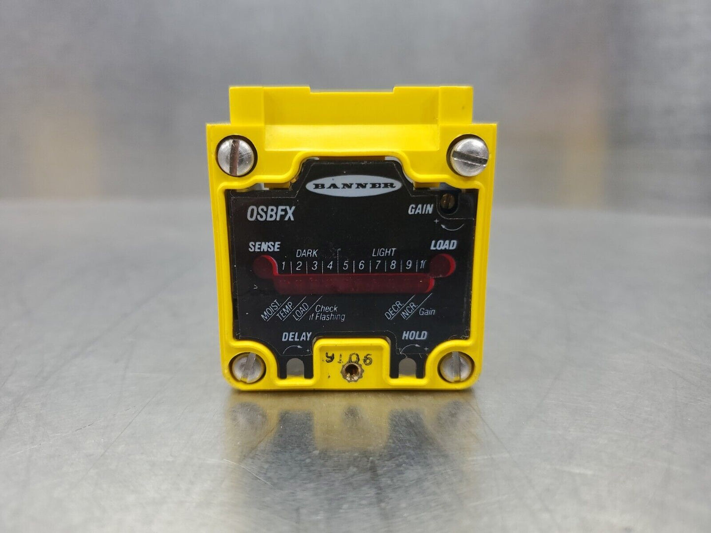 BANNER OSBFX FIBER OPTIC PHOTOELECTRIC SENSOR HEAD.                        3D-26