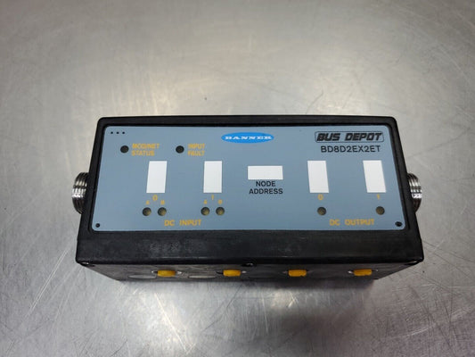 BANNER BD8D2EX2ET Bus Depot Advanced I/O Module.                           5E-13
