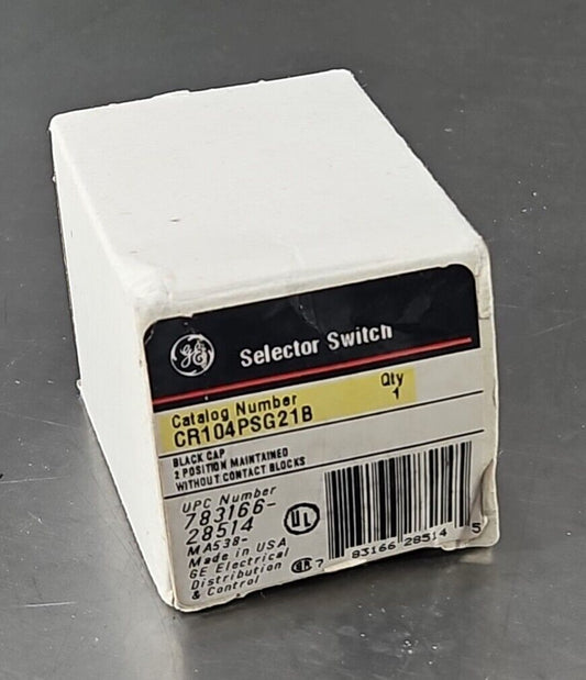 GE CR104PSG21B Selector Switch.                                        Loc4E-22