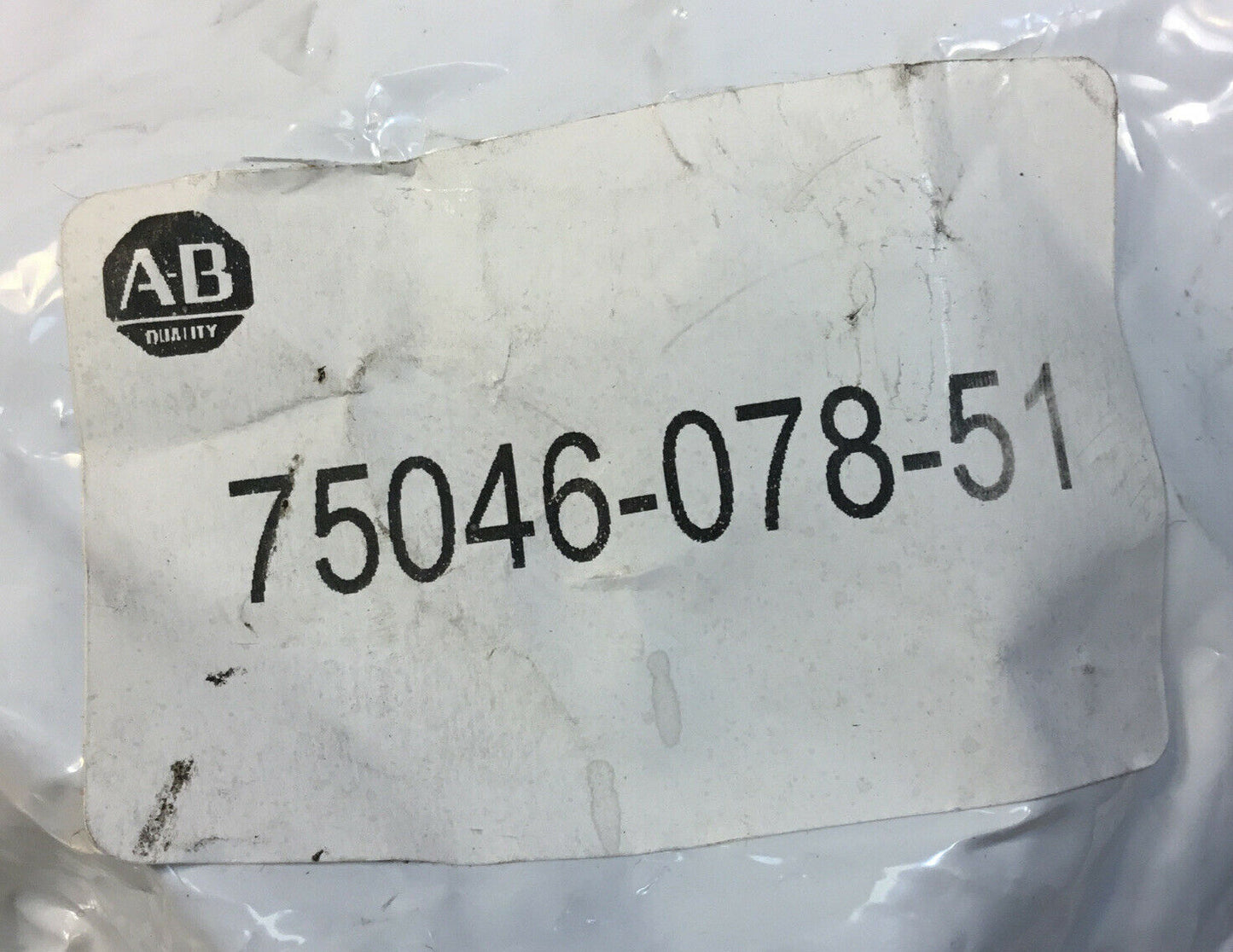 ALLEN BRADLEY MOUNTING BRACKET KIT 75046-078-51 Sealed In Bag   4E-15