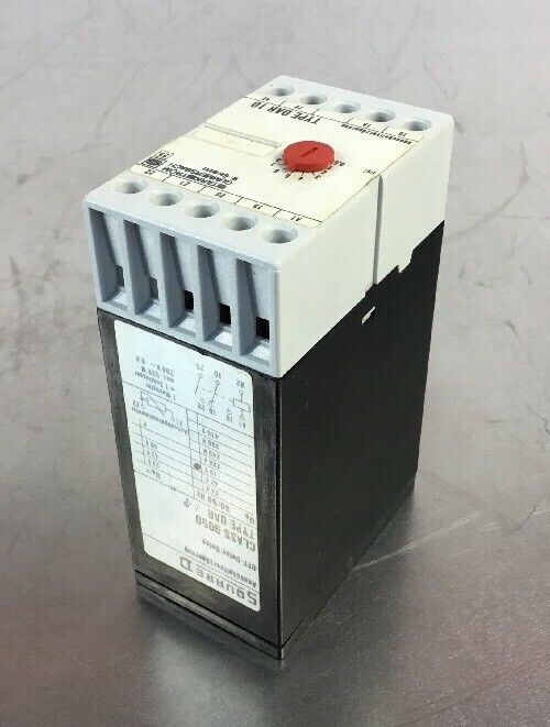 SQUARE D 9050-DAR10 Off-Delay Relay 110V 0.5-10 Sec.    4C